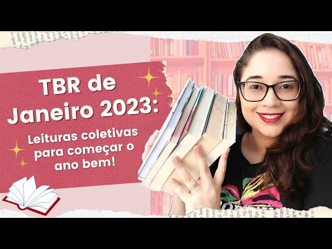 TBR DE JANEIRO 2023: Leituras coletivas para começar o ano bem! 📚 | Biblioteca da Rô