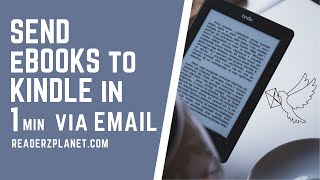 Send eBooks to your Kindle Device through Email in 1 minute | Transfer Kindle books via email