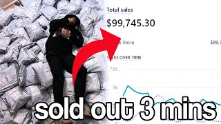 How I SOLD OUT in 3 minutes