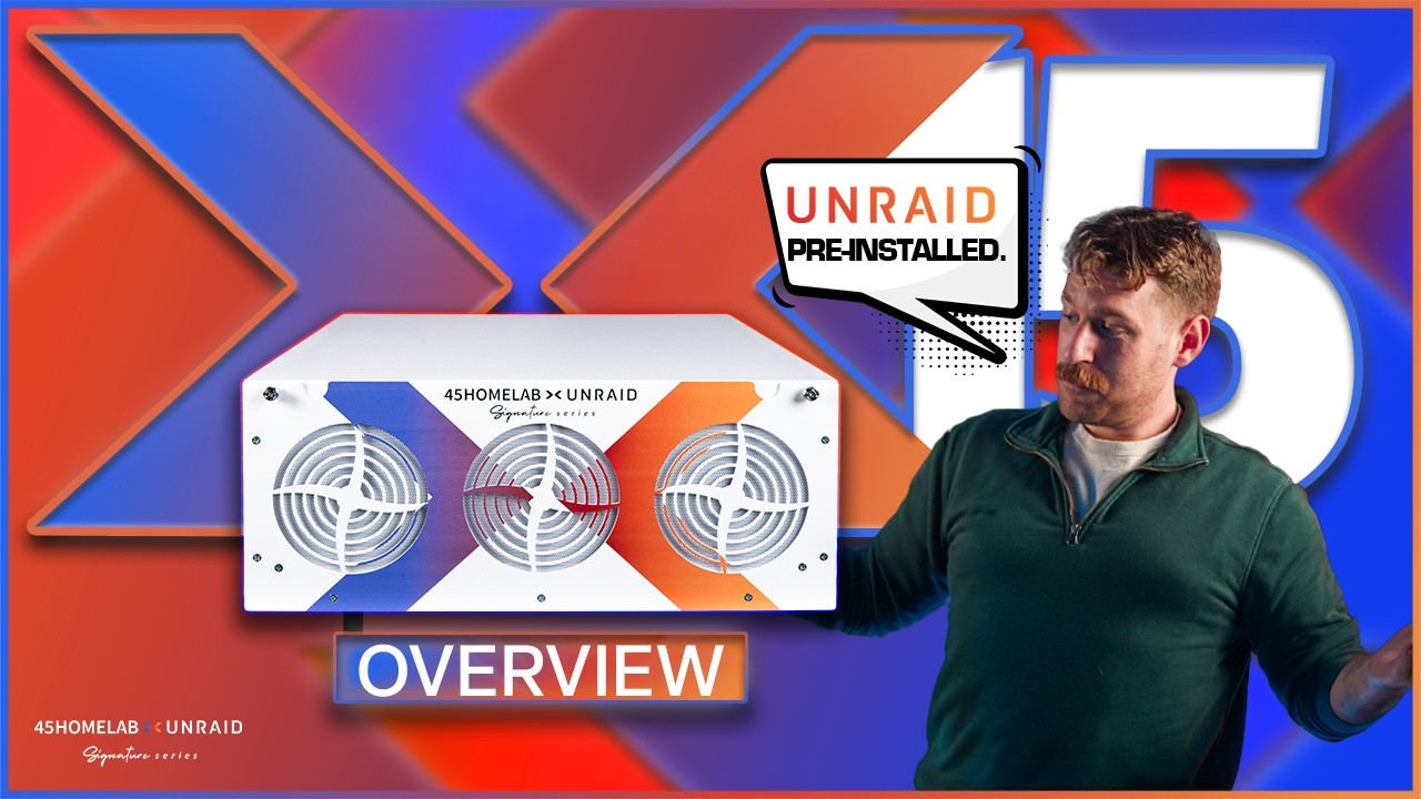 The Ultimate Turnkey Unraid Server: Meet the 45HomeLab X15