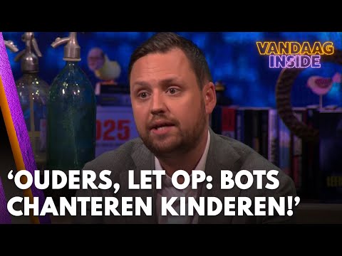 Dave Maasland: ‘Ouders, let op: chatbots chanteren jonge kinderen!' | VANDAAG INSIDE