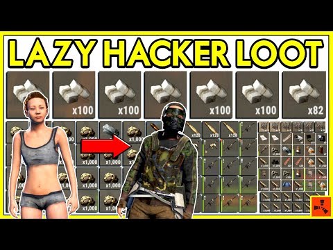 Rust LAZY HACKER LOOT - Eco Raiding WEALTHIEST CLAN (Best Eco Raids)