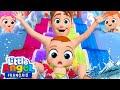 Oh Non J Ai Peur Des Glissades D Eau Comptines Avec Bébé Louis Little Angel Français