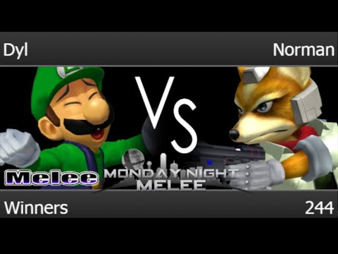 MNM 244 - Dyl (Luigi) vs Norman (Fox) Winners - Melee