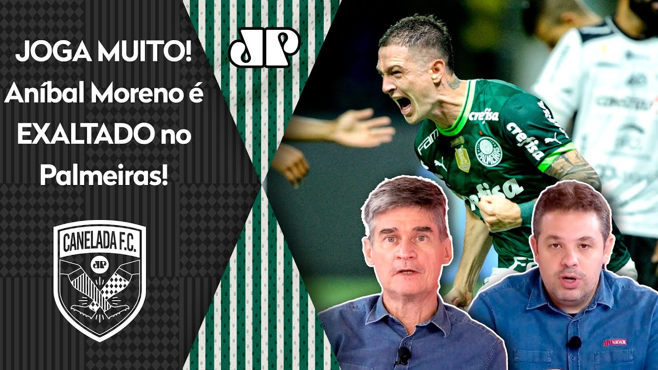 "O Palmeiras ACHOU UMA SOLUÇÃO pro meio! Esse Aníbal Moreno é um cara que..." REFORÇO É EXALTADO!