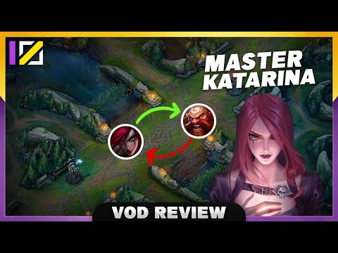 VOD Review: Katarina Mid (Master)- Mcbaze | League of Legends