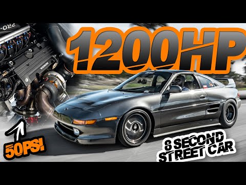 FASTEST MR2 Ever! 1200HP Turbo Honda Powered MR2 CRUSHES MPH RECORD! (180MPH Street Car)