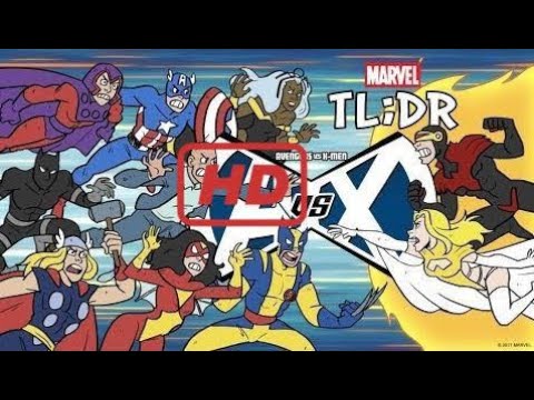 Avengers Vs. X-Men in 2 Minutes - Marvel TL;DR  | TV 2017