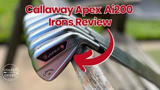 Callaway Apex Ai200 Irons Review- Stellar Performance & A Genuine Upgrade (Can't say that too often)