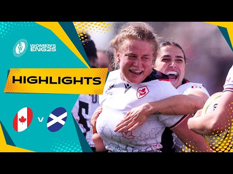 Canadian brilliance continues 🔥 | Canada v Scotland | Rugby World Cup 2025 | Highlights