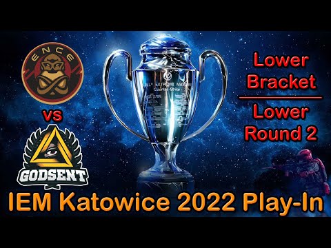 CS:GO HIGHLIGHTS - ENCE vs GODSENT [IEM Katowice 2022 Play-In | LOSER OUT | BO3]