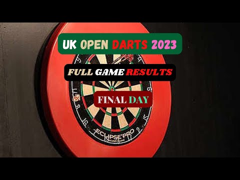2023 UK Open Darts Results Final Day Full Game Results 05 Mar 2023
