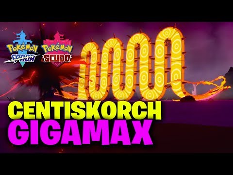Gigamax Centiskorch! How and Where to Find It - Pokemon Sword and Shield