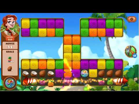Lost Island Blast Adventure Level 519 - No Boosters
