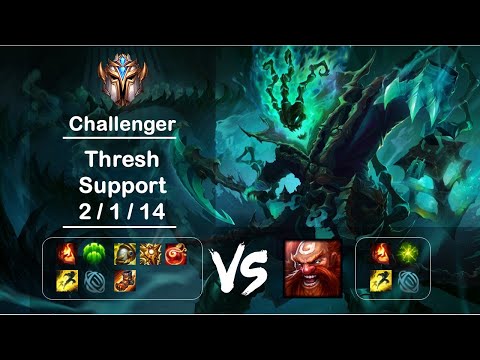 [4K] KR Challenger Support Thresh vs Gragas Ep.1263