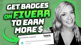 Get BADGES for your Fiverr Profile for FREE to Get More Sales! | Learn from Fiverr Free Course