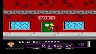 The Simpsons: Bart Vs. The Space Mutants (NES) on a Retron 5