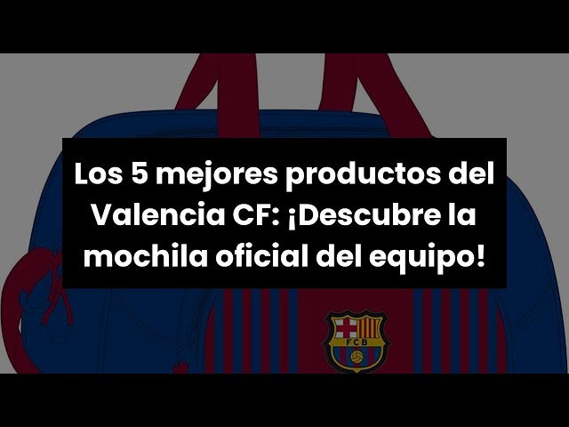 Vídeo relacionado con OFITURIA Valencia CF Mochila Escolar con Ruedas Juvenil Tres Compartimentos Doble Cremallera Carro Desmontable 34,5x44,5x23 cm Color Negro, Talla única
