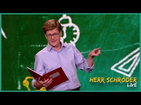 Die lustigsten Klassenbucheinträge | Herr Schröder live ! World of Lehrkraft