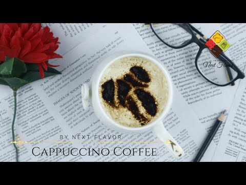 Cappuccino Coffee | With Cocoa Powder Art Ideas & Tricks By Next Flavor