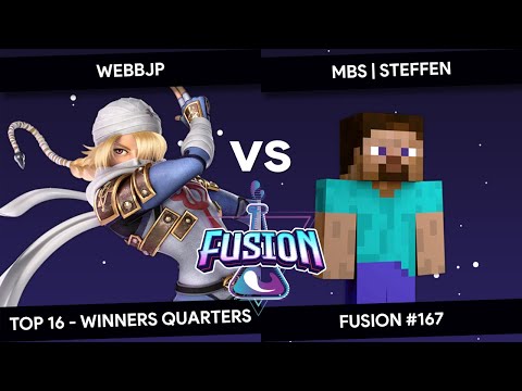 Fusion #167 - WebbJP (Sheik) vs Steffen (Steve) - Top 16 - Winners Quarters