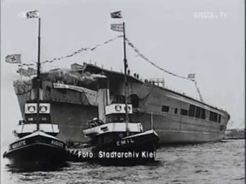 Erster und einziger deutscher Flugzeugträger 'Graf Zeppelin'