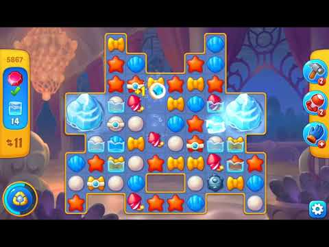 Fishdom 2021 - Level 5867   #playrix #fishdom #gaming