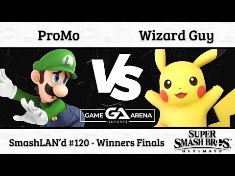 SmashLAN'd 120: ProMo (Luigi) vs. Wizard Guy (Pikachu, Min Min) - Winners Finals