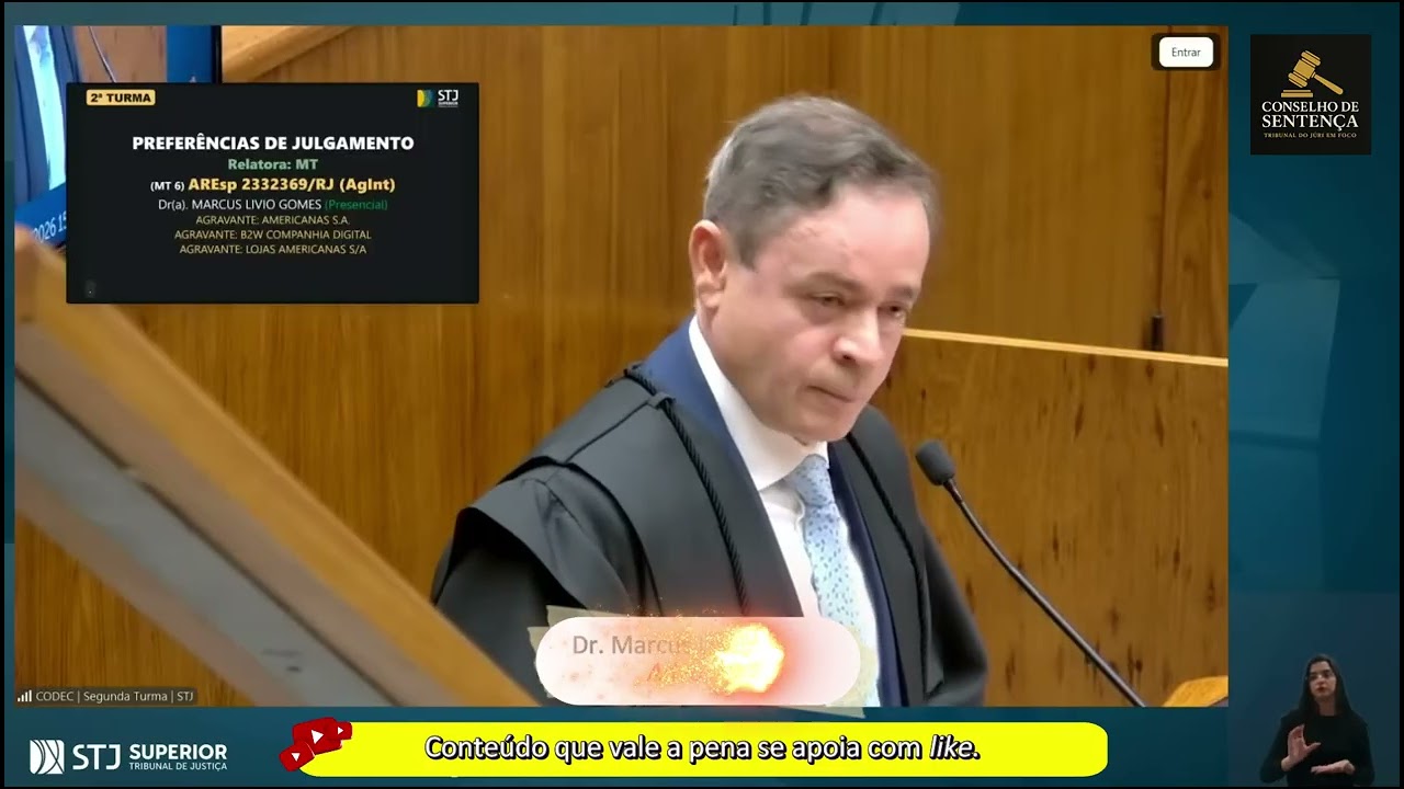 Ministra reage à defesa de advogado combativo