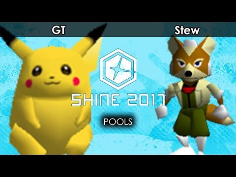 Shine 2017: GT (Pikachu) V MIGHTY |Stew (Fox) - Smash 64 | Pools