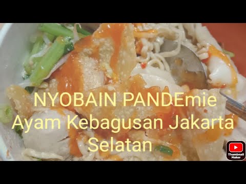 MAKAN MIE AYAM YANG NAMANYA PANDEMIE AYAM DIDAERAH KEBAGUSAN JAKSEL #kuliner #mieayam #enak #cobain