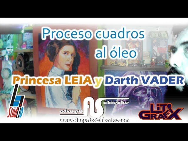Vídeo relacionado con Darth Vader Star Wars - Lienzo decorativo para pared, diseño de Darth Vader (18 x 12 pulgadas)