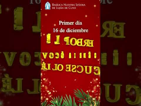 Novena de Navidad - Primer día 16/12/25