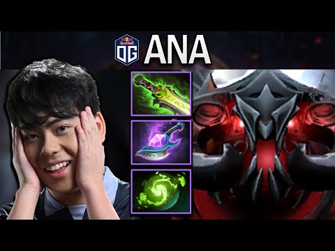 OG.ANA SMURF SHADOW FIEND WITH 30 KILLS - DOTA 2 7.29 GAMEPLAY