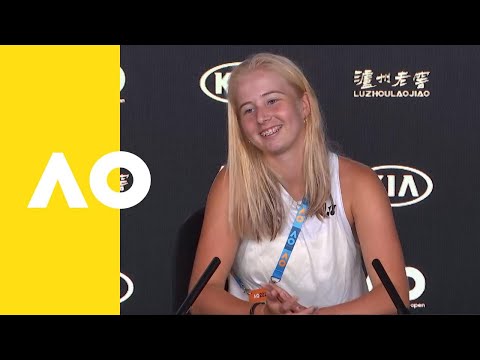 Clara Tauson press conference (F) | Australian Open 2019