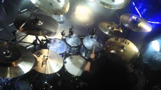 Alex Landenburg - Rhapsody - Demonheart - Drumcam - Paris 9/12/2012