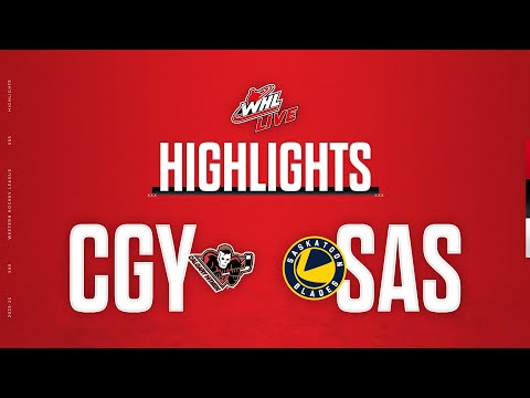 Calgary Hitmen at Saskatoon Blades 12/10 | WHL Highlights 2023-24