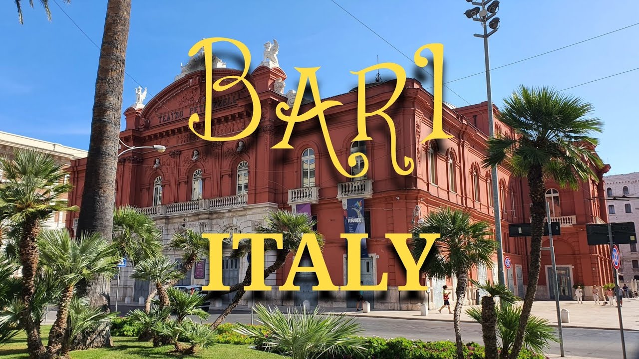 [4k] BARI Walking tour | Puglia | Italia | New 2023