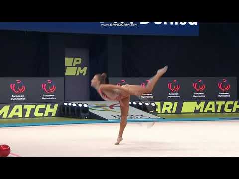 Denisa STEPANKOVA (CZE) Hoop AA - European Championships Kyiv 2020