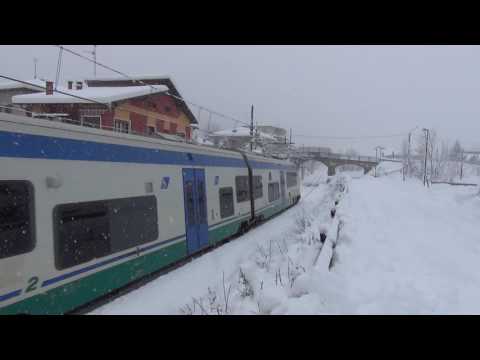 MINUETTO D. IN TRANSITO IN UNA COPIOSA NEVICATA A ROBILANTE.(CN) 20 - 12 - 2016