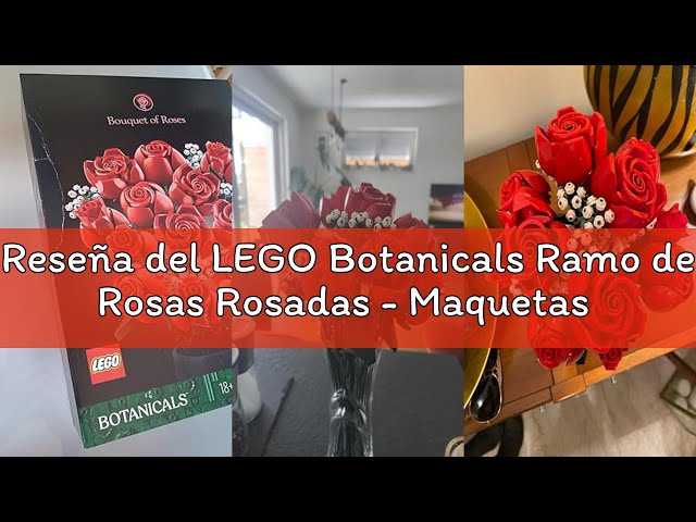 Vídeo relacionado con LEGO Botanicals Ramo de Rosas Rojas - Flores Artificiales para Decoración del Hogar - Idea de Regalo para San Valentín y Aniversario para Mujeres y Hombres - Maquetas para Construir 10328