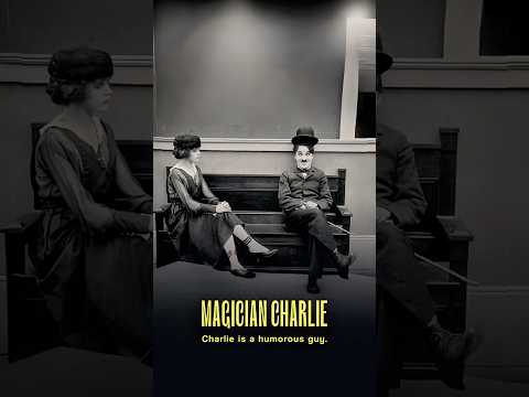 Charlie attempts to impress the lady. #charliechaplin #charliechaplincomedy