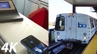 ⁴ᴷ⁶⁰ Mobile Clipper Card Testing: Using Mobile Clipper on BART (Pittsburg/Bay Point - Pleasant Hill)