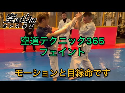 【武道】空道テクニック365「フェイント」【格闘技】