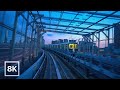 Twilight Ride Across Tokyo Bay 8K 60fps HDR Ambient Sound