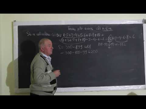 Lectia 1152 - Exercitii cu adunari si scaderi cu trecerea peste ordin - Clasa 1