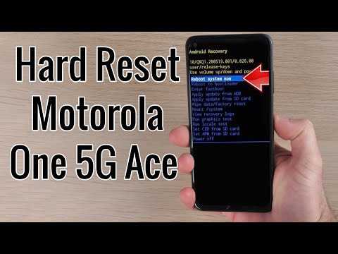 Hard Reset Motorola One 5G Ace | Factory Reset Remove Pattern/Lock/Password (How to Guide)