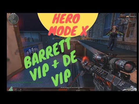Crossfire Barrett Obsidian VIP + DE Obsidian VIP! HMX!