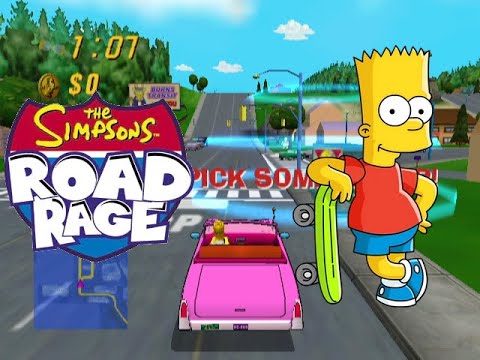 The Simpsons - Road Rage - Misc Cartoons