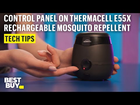 Lights on the Thermacell E55X Rechargeable Mosquito Repellent – Tech Tips from Best Buy